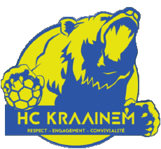Sport Handballschläger Logo Belgien Kraainem HB 