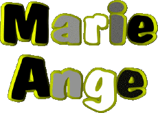 First Names FEMININE - France M Composed Marie Ange 