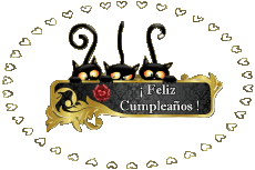 Messages Espagnol Feliz Cumpleaños Animales 008 