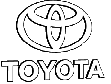 Trasporto Automobili Toyota Logo 