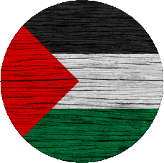 Flags Asia Palestine Round 