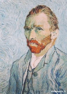 Umorismo -  Fun Morphing - Sembra Artisti pittori ricreazioni d'arte covid contenimento sfida Van Gogh 