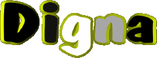 Vorname WEIBLICH - Spanien D Digna 