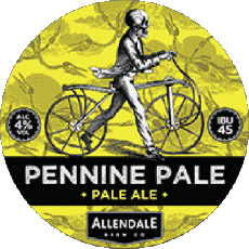 Pennine Pale-Bevande Birre UK Allendale Brewery Pennine Pale
