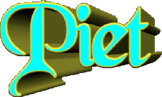 Vorname MANN - Frankreich P Piet 