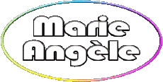 Nombre FEMENINO - Francia M Compuesto Marie Angèle 