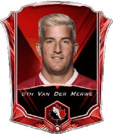 Sport Rugby - Spieler Kanada DTH Van Der Merwe 