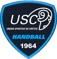Sport Handballschläger Logo Frankreich Créteil - USC 