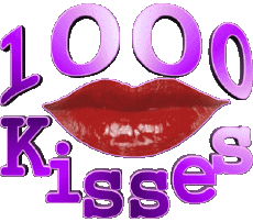 Messages English Kisses 1000 