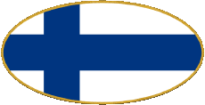 Flags Europe Finland Oval 