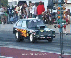 Humour - Fun Transports Voitures Wheeling Car 