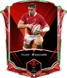 Sport Rugby - Spieler Wales Team 2022 Taine Basham 