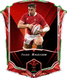 Sportivo Rugby - Giocatori Galles Taine Basham 