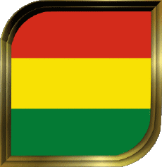 Bandiere America Bolivia Quadrato 