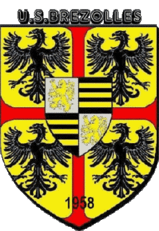 Sports FootBall Club France Logo Centre-Val de Loire 28 - Eure-et-Loir US Brezolles 