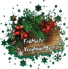 Messages German Fröhliche  Weihnachten Serie 14 