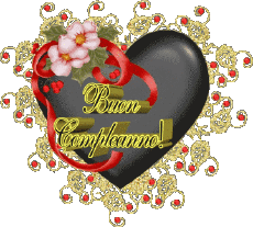 Messages Italien Buon Compleanno Cuore 004 