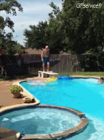 Humor -  Fun Sport Tauchen Stürze - Fail 