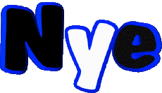 Nome MASCHIO - UK - USA - IRL - AUS - NZ N Nye 