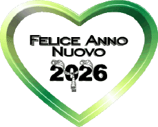 Nachrichten Italienisch Felice Anno Nuovo 2026 01 