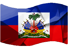 Drapeaux Amériques Haïti Rectangle 