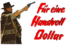 Multi Média Cinéma International Pour une poignée de Dollars Logo Allemand 