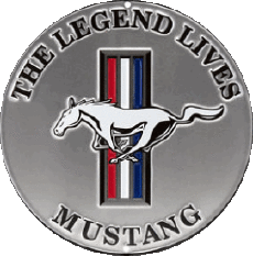 Transport Wagen Ford Mustang Logo 