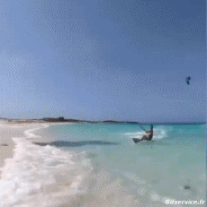 Humour - Fun Sports Kite Surf Fun Win 