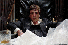 Scarface-Humor -  Fun Morphing - Look Like Movies- Heroes containment covid art recreations Getty challenge 