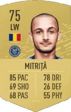 Multimedia Vídeo Juegos F I F A - Jugadores  cartas Rumania Alexandru Ionut Mitrita 