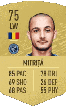 Multimedia Videospiele F I F A - Karten Spieler Rumänien Alexandru Ionut Mitrita 