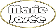 Nombre FEMENINO - Francia M Compuesto Marie Josée 