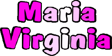 Prénoms FEMININ - Italie M Composé Maria Virginia 