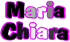 First Names FEMININE - Italy M Composed Maria Chiara 