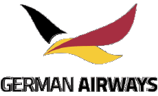 Transports Avions - Compagnie Aérienne Europe Allemagne German Airways 