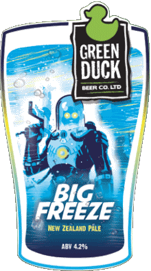 Big freeze-Boissons Bières Royaume Uni Green Duck 