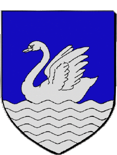 Blason-Drapeaux France Départements - Villes 36 LE BLANC Blason