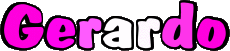Vorname MANN - Italien G Gerardo 