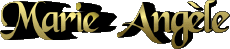 Vorname WEIBLICH - Frankreich M Zusammengesetzter Marie Angèle 
