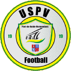 Sports FootBall Club France Logo Bourgogne - Franche-Comté 25 - Doubs US Pont-de-Roide Vermondans 