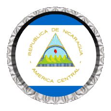 Banderas América Nicaragua Ronda - Anillos 