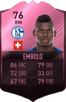 Video Games F I F A - Card Players Switzerland Breel Embolo 