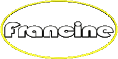 Nome FEMMINILE - Francia F Francine 