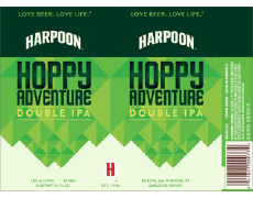 Hoppy Adventure-Boissons Bières USA Harpoon Brewery Hoppy Adventure