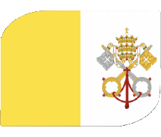 Banderas Europa Vaticano Rectángulo 
