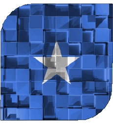 Fahnen Afrika Somalia Platz 