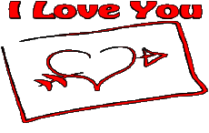 Messages Anglais I Love You Coeur 