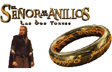 Multimedia Películas Internacional El Señor de los Anillos Las Do Torres Logotipo Español 