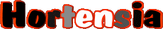 Nome FEMMINILE - Spagna H Hortensia 