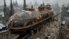 Humour - Fun I.A Mix Epic Steampunk Vehicule 
